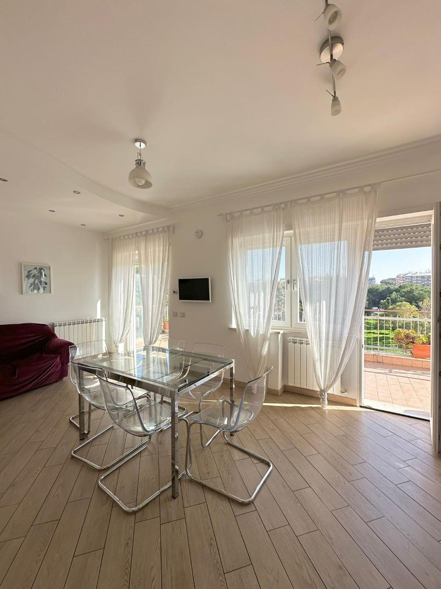 Terrazza Sul Parco Apartman Róma Kültér fotó